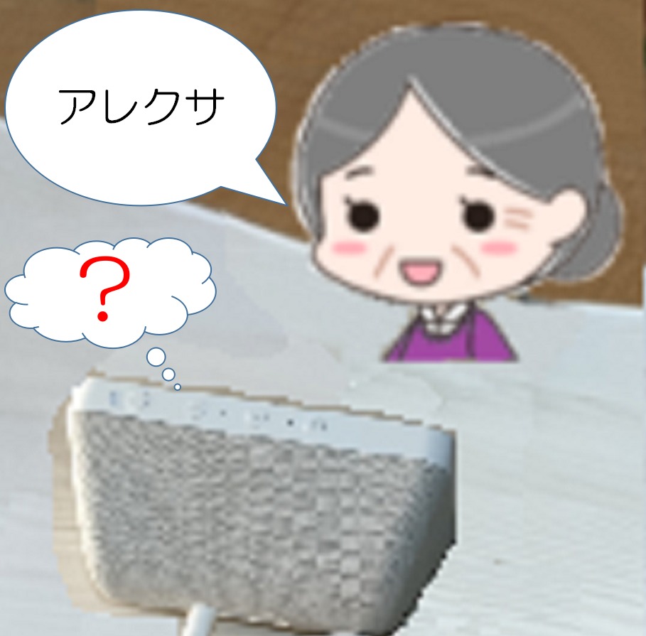 母親がアレクサと言う